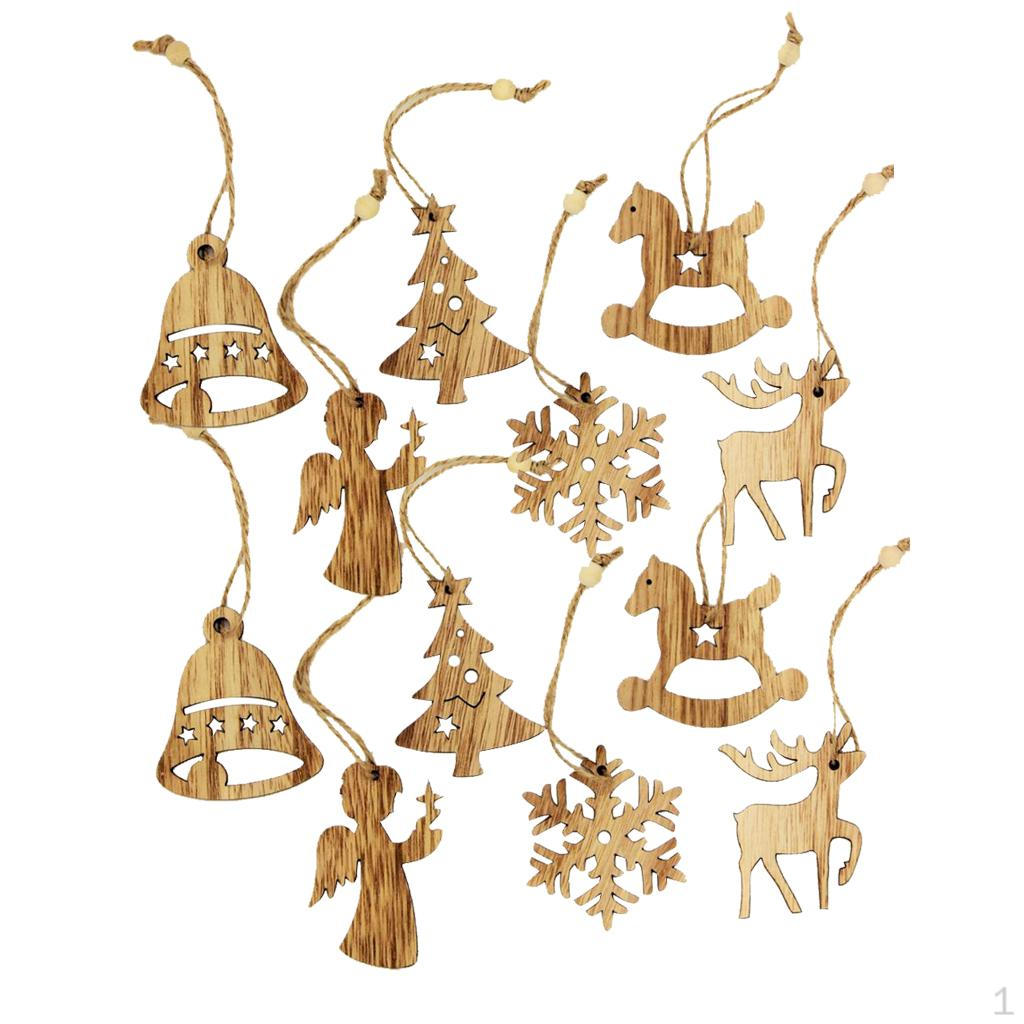 Christmas Drop Pendant Ornaments Bell Hanging Decor