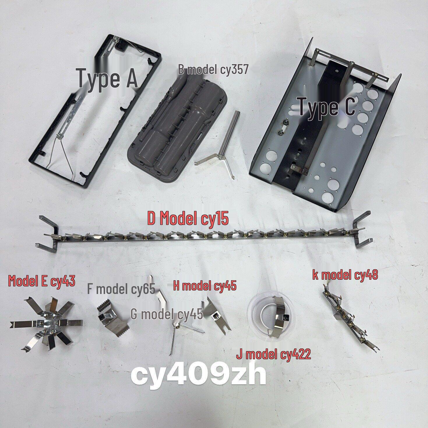 

Cup Lamp with Spray-Painted Shade and Spring Clip Fixture, Model CY409ZH F Type