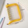 A7 Glitter Laser Star Zipper Binder Photo Card Collection Book Postcard Organizer Diary Notebook School Stationery