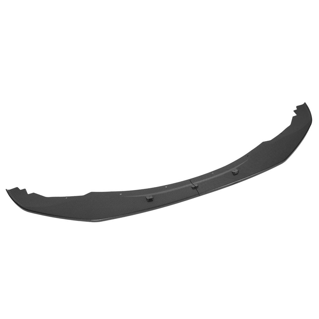 Front Bumper Lip Spolier 2 Section Bumper Lip Chin Splitter Diffuser Protector Fit For 1 Series F20 F21 Pre LCI M‑Sport