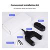 Automatic Lock Wall Hanger Guitar Violin Holder Easy Installation Space Efficient Organizer Plastic and Metal Texture