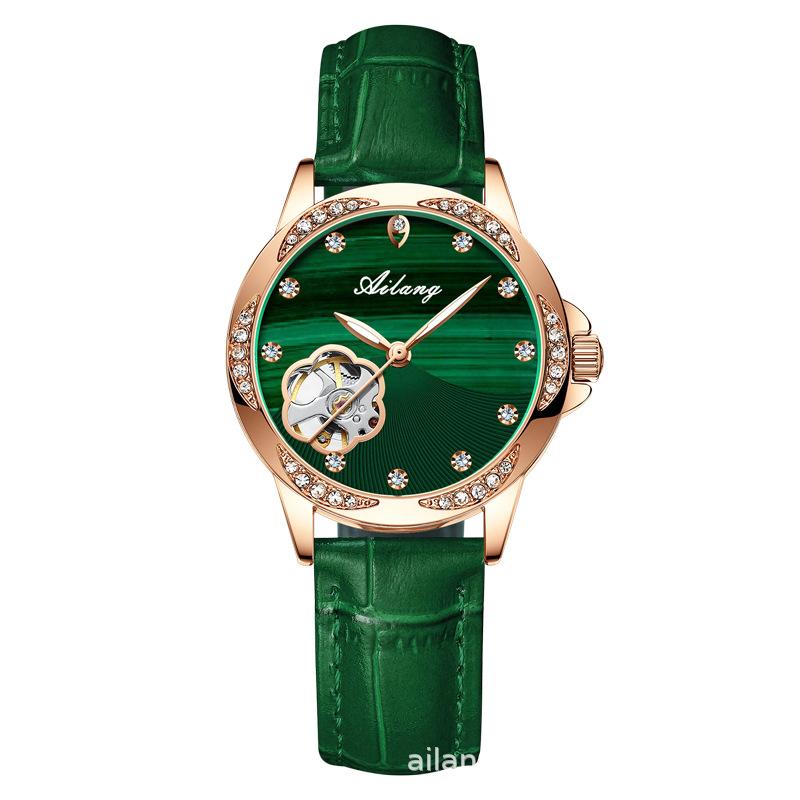 

AILANG новые женские часы автоматические механические часы модные часы женские часы с ремнем водонепроницаемые