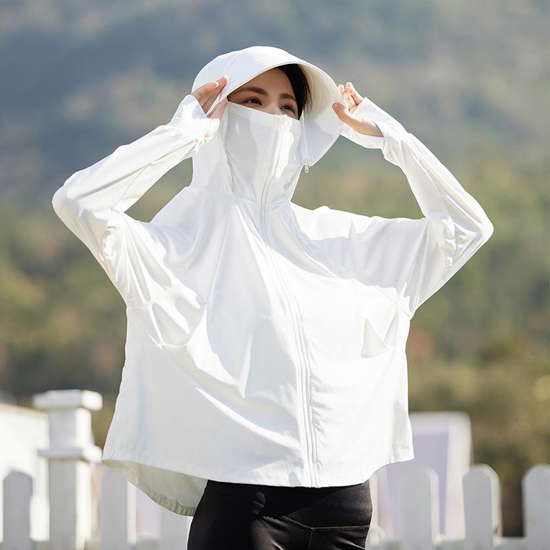 

Women s UPF50+ Loose Fit Ice Silk Sun Protection Jacket - Spring/Summer 2024 Extra Large
