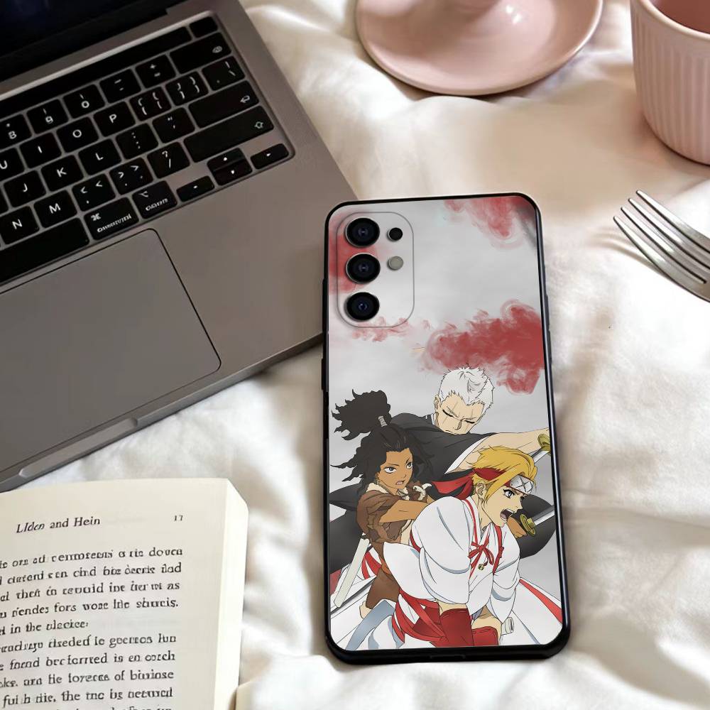 HOT H-Hell's Anime Paradise Phone Case For Samsung S25,24,23,22,30,21,10,9,Ultra,Plus,Lite,FE,4,5 G Soft Black Case