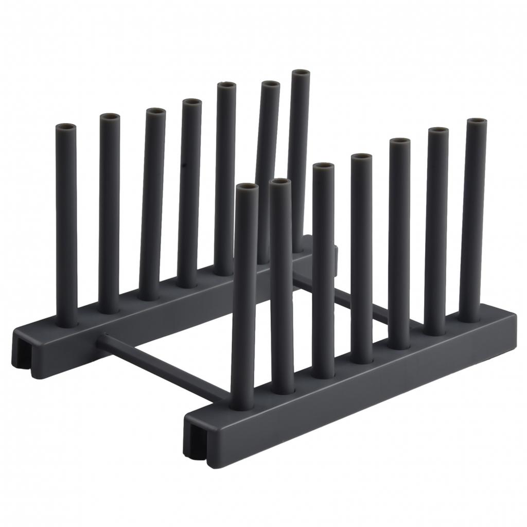 1 Pcs Utensils Rack 80g Compact Design Plastic Removable