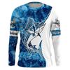 Men's Long Sleeve T-shirt 3d Fishing Print Graphic T Shirts Men Women Fashion Tops Tees Men's Clothing Outdoors Sportwear Tops