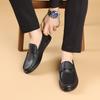 Casual Men's Loafers Classic and High-quality Styles Formal Office and Leisure Party Black and White Leather Shoes Hot