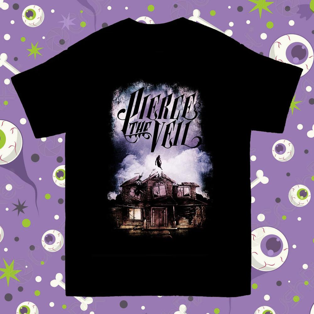Pierce The Veil Black Album T shirt Full Size S-5XL BE2698 Unisex T-Shirt XXL