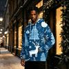 Men's Christmas Hoodie with Long Sleeve Pullover Sweatshirt