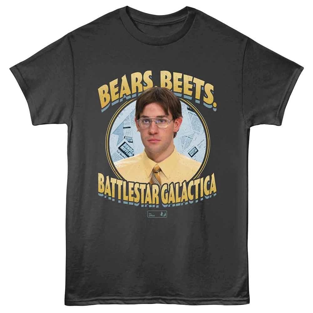 The Office - Bears Beets Battlestar - Short Sleeve Children s T-shirt - Smoke 130