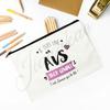 French Printed Makeup Bag Travel Neceser Travel Toiletry Organizer School Pencil Bags Graduate Gift for Maitresse Atsem Aesh Avs