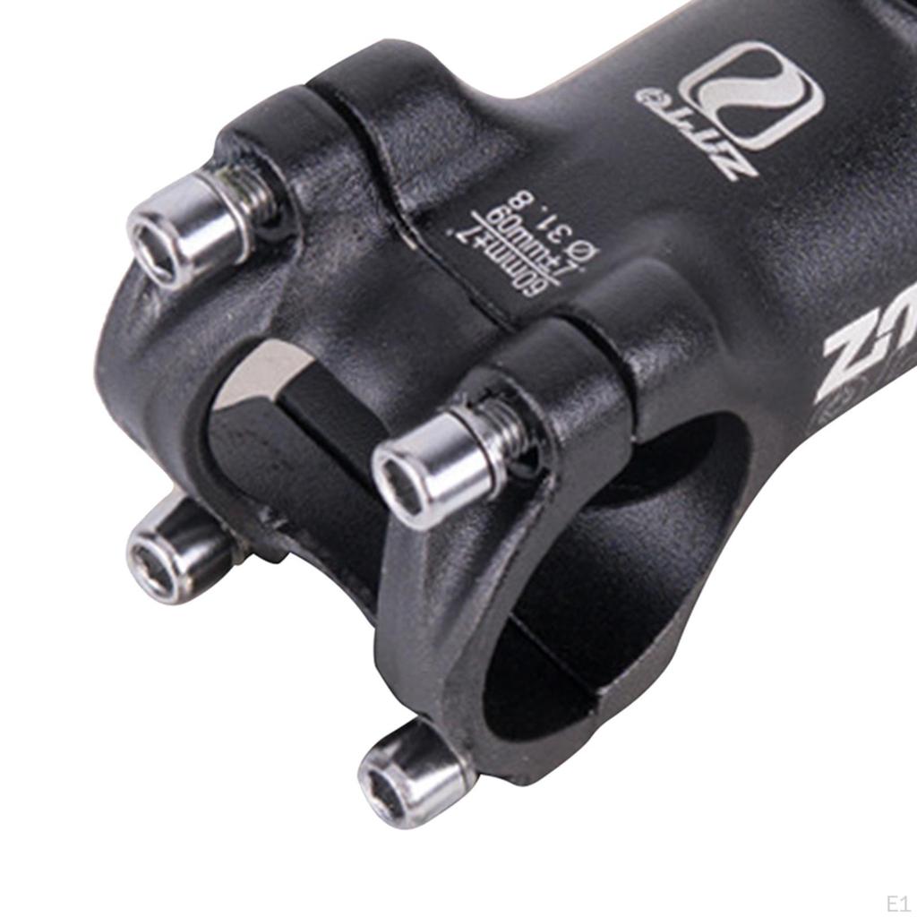 31.8mm Aluminum Alloy Cycling Mountain Bike Short Handlebar Stem Riser Increased Control Tube