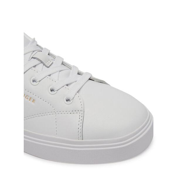 Tommy Hilfiger Th Feminine Cupsole Leather Sneakers