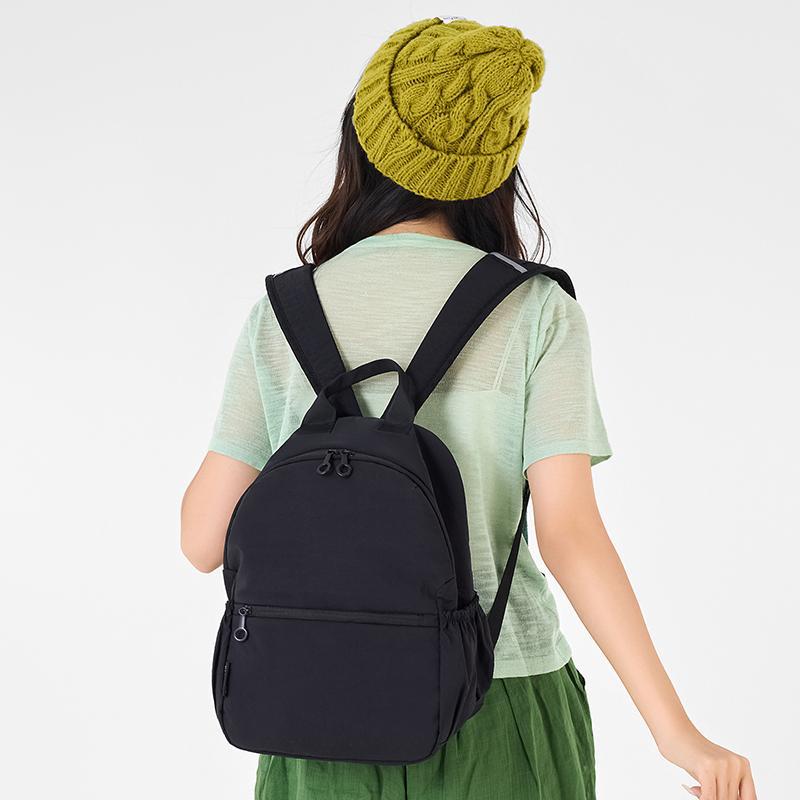 Schoolbag small backpack women's simple casual lightweight high value student schoolbag sports outdoor travel leisure backpack women