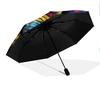 1 PC Automatic Folding Umbrella - elephant Pattern, Portable & Foldable Design with 8 Ribs, Christmas Birthday Gifts