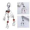 Cool Rock Style Guitar Bead Cellphone Strap Keyring Beads Phone Charm Guitar Bead Keychain for Fashion Accessories