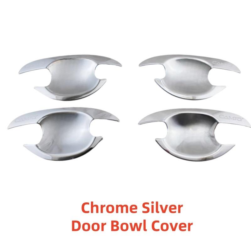For TOYOTA CAMRY 2007 2008 2009 2010 New ABS Chrome Silver Car Accessory Styling Door Handle Covers Bwol Cover Trim Paste Style