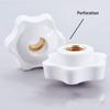 2-10pcsThumb Knob Nut M4 M5 M6 M8 M10 M12 Black White Clamping Handle Plum Thread Hand Mechanical Manual Tighten Star Nuts