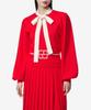 GUCCI Square Gg Logo Wool Jacquard Ribbon Knit - Red / 676829Xkdde6367