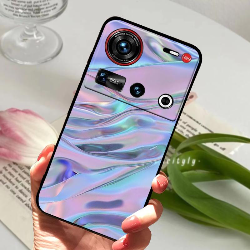For ZTE Nubia Z70 Ultra 5G Case NX733J Shockproof Soft TPU Silicone Phone Cover For ZTE Nubia Z60S Pro 5G Z50S Pro Bumper Fundas