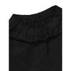 [24ss] Women Skirt Pocket Half Pants  Black 