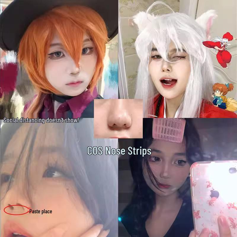 Unsichtbares Konturieren Doppellid- & Nasen-Sticker (150 Stk) für Cosplay-Anfänger