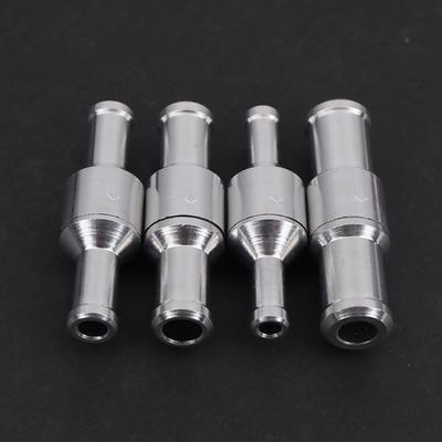 Fuel Non Return Check Valve Petrol Diesel For Car Automobile Oil Water Pumps 6-12Mm Aluminium Alloy One Way Check Valve