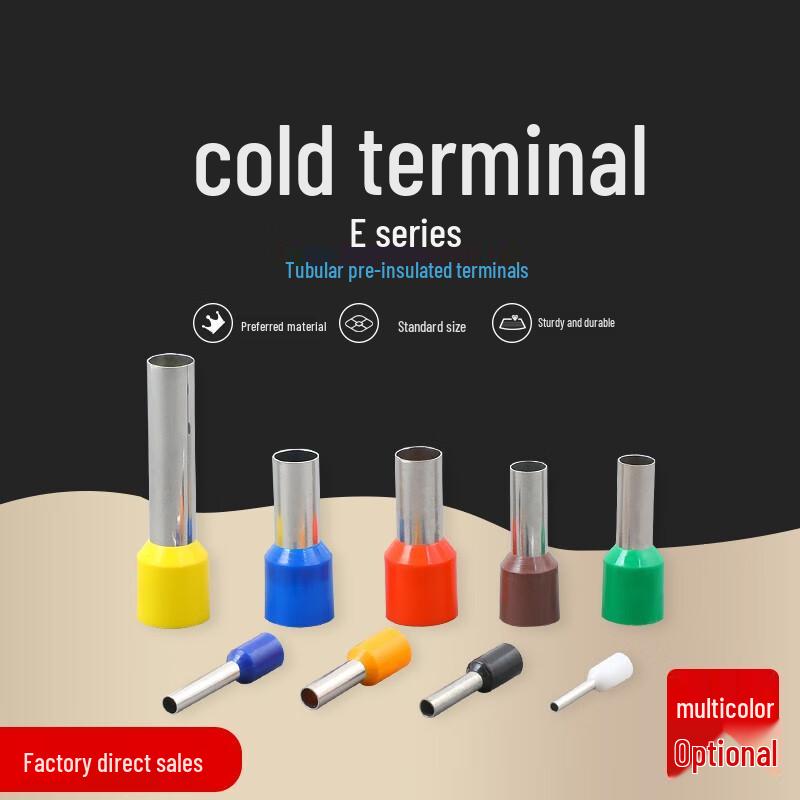 JNL Pre-insulated Brass Tubular Terminals