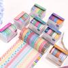 Retro Cartoon Color Ful Washi Tape Set for DIY Photo Frames Diaries Gift Box Packaging Exquisite Decorative Items Cute Gift