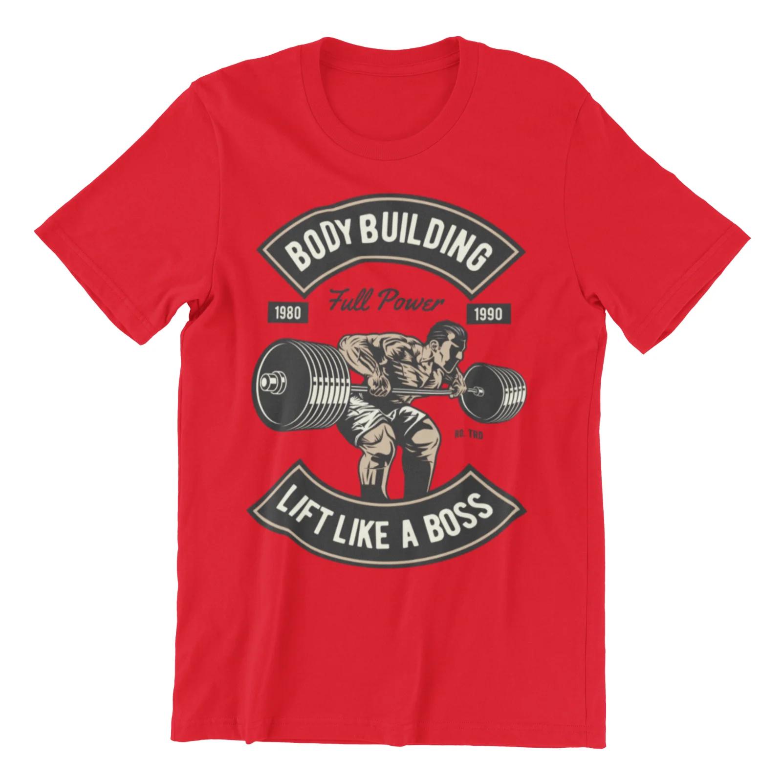 Body Building Lift Like A Boss Beast Gym Bodybuilding TShirt 100 Cotton ONeck Short Sleeve Summer Casual Mens Tshirt S