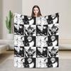 Garou's Evolution Blanket OnePunchManS Anime Wool Funny Breathable Throw Blankets for Coverlet  Winter