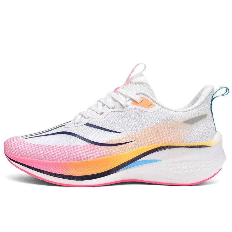 2025 New Women's Running Shoes Men's Breathable Lightweight Sneakers for Marathon Training Non-Slip Cushioning Sports Shoes