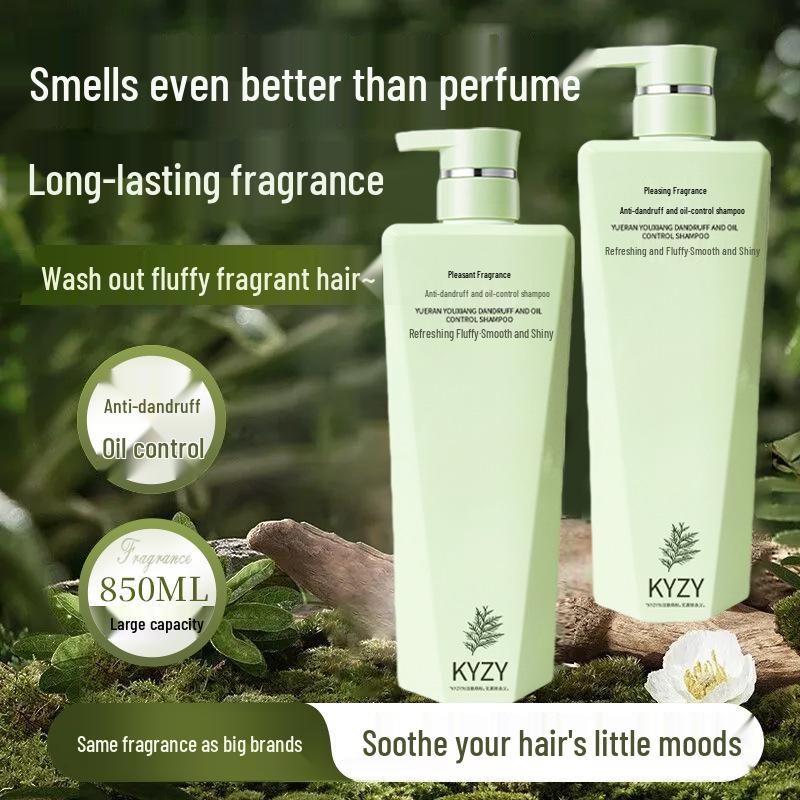 Yueran Youxiang 850ml Anti-Dandruff Barber Shampoo - Refreshing, Volumizing, Oil Control Formula