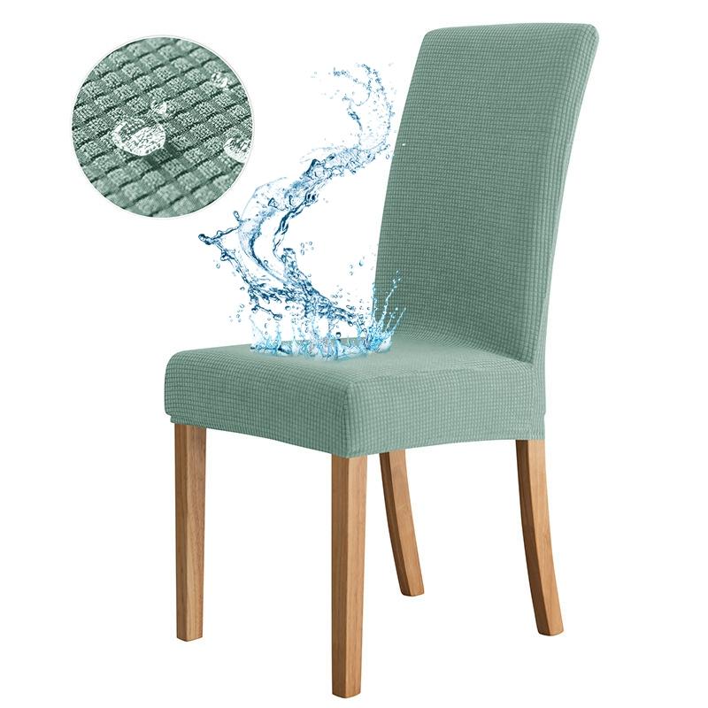 

Luxury Velvet Chair Cover for Dining Room Wedding Hotel Banquet Adjustable Jacquard Chair Cover Case Elastic Home 2024 Size M