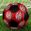 GRÖSSE 5 FSV Mainz 05 Fußball Bunt Alle Altersgruppen Maschinengenäht PVC Wettkampfbereit Langlebig Hoher Rückprall