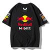 Red Bull Racing F1 Team T-Shirt Oracle Honda Bybit Print Oversized Men Women Casual Cotton Tee