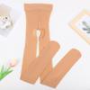 1 Pair of Solid Color Women Open Pantyhose 8D Smooth Pantyhose Oil Gloss Pantyhose High Waist Elastic Pantyhose Sexy Stockings
