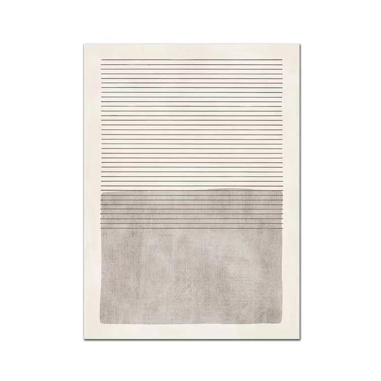 

Абстрактные бежевые и серые постер, минималистичный линии, печать на холсте, картины, настенные художественные фотографии, интерьер для гостиной, домашний декор 60x90cm No Framed