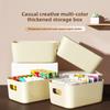 Desktop Storage Box Cosmetics Snacks Sundries Storage Box Thickened Large-capacity Home Living Room Multi-color Storage Box