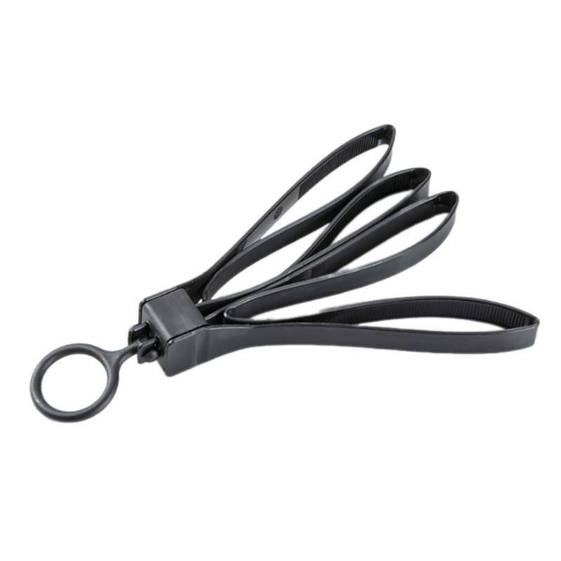 

Quality Nylon Cable Ties for Secure Fastening and Organizing, Waterproof and Heat Resistant Plastic Nylon Ties Strap чорний