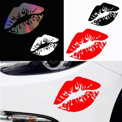 Adesivo per auto Kiss Lip Carrozzeria Finestre Paraurti Parabrezza Moto Casco Camion Veicoli Automobili Decorazione Accessori