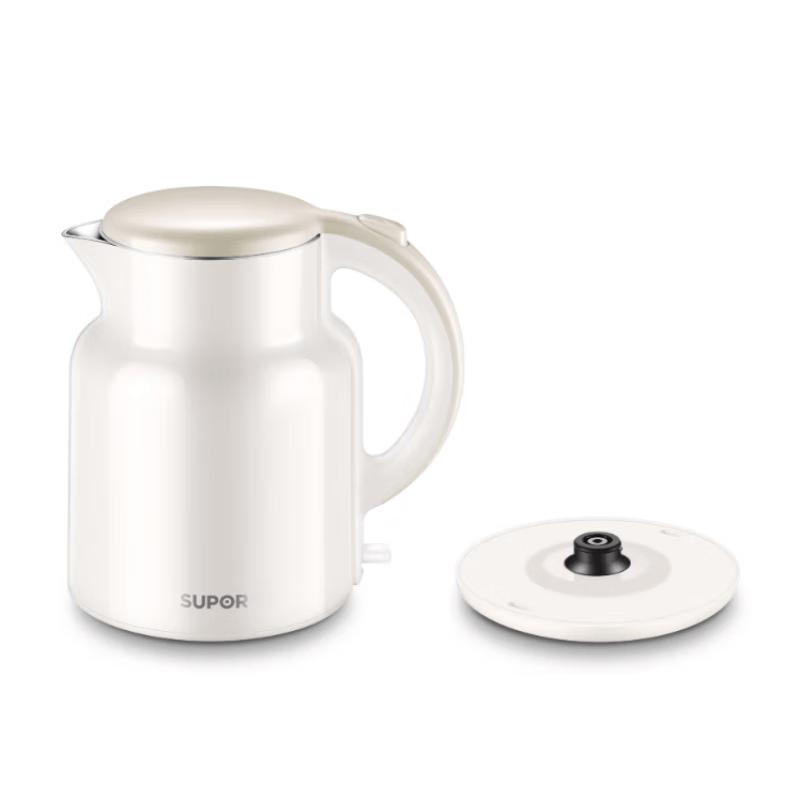 SUPOR 2L Double-Layer Anti-Scald Electric Kettle CN Plug (adapter Included)
