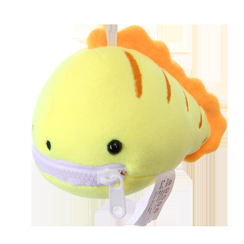 Cute Sea Animal Plush Collection: Manta Ray, Shark, Salamander Doll, Backpack, Coin Purse & Pendant.