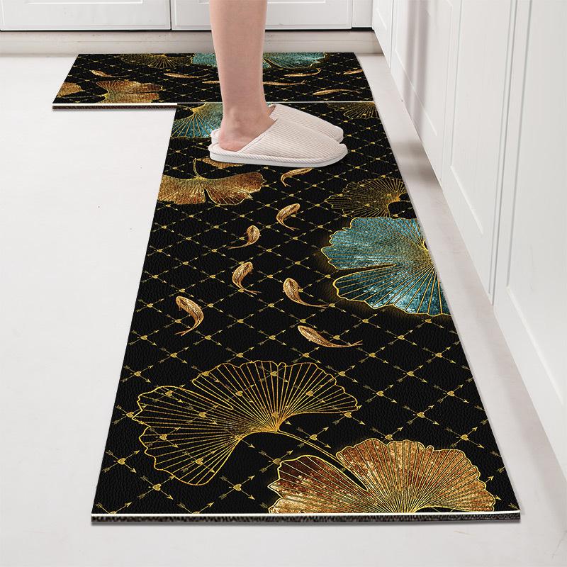 Lang, antislip, wasbaar, keukentapijt, lang, 60 x 350 cm, absorberend, vintage, vloermat, ingang, binnen, lang, voor keuken, hal, hal, slaapkamer, trap
