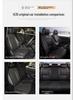 All-Season Car Seat Cover Set for 12-20 Hyundai Ix35 SUV, Full Coverage, 5-Seat