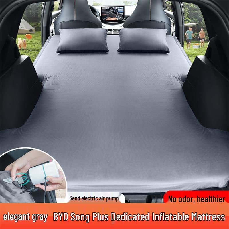 BYD Song Plus DMI Car Mattress: Inflatable Trunk and Rear Seat Sleeping Pad