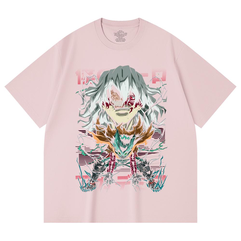 230 Gsm 100% Cotton My Hero Academia V9 Shigaraki Print Unisex Heavy Cotton T Shirt
