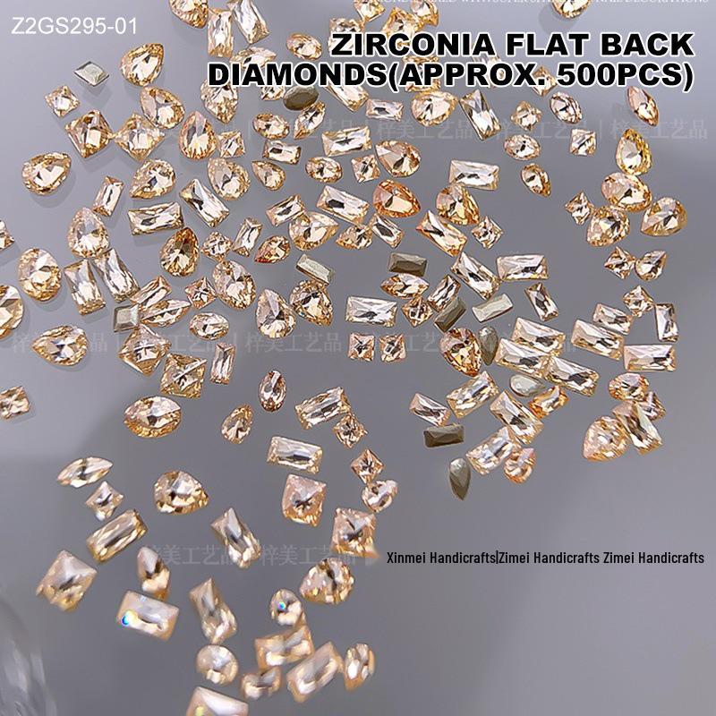 

Nail Art Rhinestones: Mini Micro Zircon Flatback Diamonds for Super Shiny Decorations (2024 Edition)