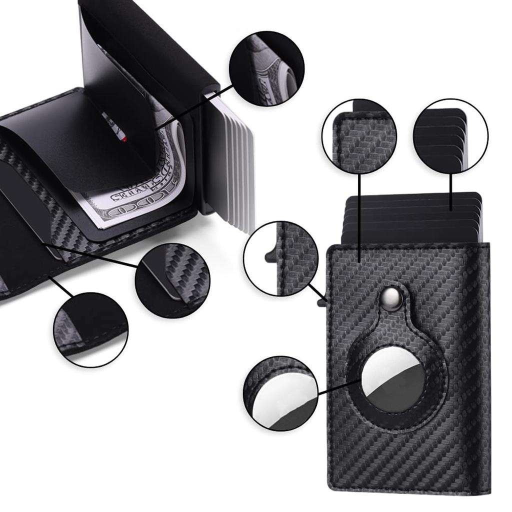 Card Wallet Soft Leather Large Capacity Lose Proof Multifunctional Men Wallet Gift