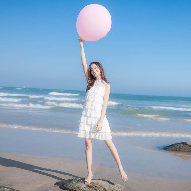 Платье женское весенне-летнее обновленное французское узкое юбка S